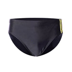 3 Pack Men's Anti-Chafing Stretch Fit Moisture Wicking Lining Swim Briefs