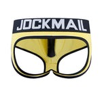 2 Pack Men's Workout Ready Color-Block Sporty Cut Odor-Control Jockstraps