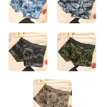 3 Pack Men's Cooling Quick-Dry Breathable Camouflage Sports Trunks
