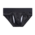 2 Pack Men's Mesh Sport Separate Pouch Breathable Lift & Support Design Briefs