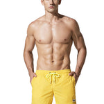 Men’s Neon Drawstring Swim Board Shorts