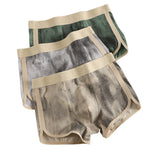 4 Pack Men's No-Roll Mid-Rise Movement-Friendly Soft Boxer Briefs