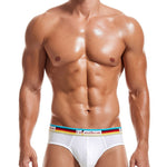 2 Pack Men’s U Pouch Rainbow Pride Briefs