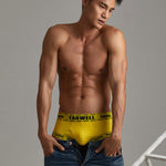 2 Pack Men's Supportive Pouch Low-Rise Trunks