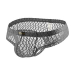 Men's Low-Rise U Convex Pouch Mesh Breathable Thongs