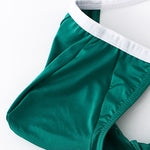 3 Pack Men's Sexy High-Cut 3D U-Pouch & Breathable Bikini