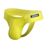 Men's Simple Breathable Mesh Pouch Thong & Strings