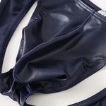 2 Pack Men's Low-Rise Support Jockstrap with 3D Support Pouch