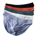 4 Pack Men's Lightweight Breathable Stretch Briefs