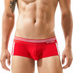 Men's Slim-Fit Cotton Trunks - Low Rise & Lifting Support