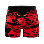 4 Pack Men's Digital Print Comfortable & Breathable Stretch Fit Boxer Briefs