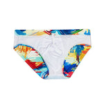 Men's 3D Pouch Ink Art Beach Swim Briefs