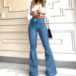 KYRA™ – Vintage Wide Leg Lace-Up Flared Pants