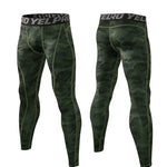 Men's Full Coverage Mesh Panel Quick-Dry Fabric Odor-Control Tops & Tights
