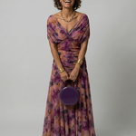 Elin | Off Shoulder Flow Midi Dress