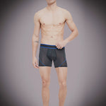 3 Pack Men's Mesh Sport Boxer Briefs – Anti-Chafing with Dual Pouch Support