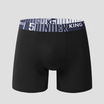 Breathable Sports Boxer Briefs with Open Fly