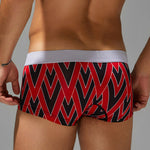 2 Pack Men's Fade-Resistant Printed Skin-Friendly Cooling Airflow Trunks