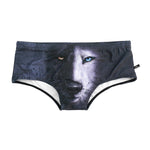 Men's Low-Rise Stylish Animal Print Swim Briefs
