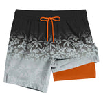 Men's Lightweight & Airy Quarter-Length Swim & Walk Quick-Dry Loose Fit Board Shorts