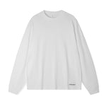 Men's Vintage Soft Pure Cotton Long Sleeve Oversized Relaxed-Fit Loungewear Tops