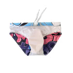 Men's 3D Pouch Trendy Cartoon Swim Briefs