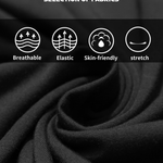 Men's Thermal Pants Bamboo Fiber Casual Thermal Pants