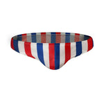 Men Casual Stripe Quick Drying Swim Briefs