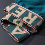 3 Pack Men's Spliced Color Breathable Cotton Trunks