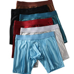 2 Pack Men's Contoured Pouch Casual & Sporty Anti-Chafing Boxer Briefs