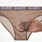 4 Pack Men's Stretch Fit Low-Rise Zero-Irritation Soft-Bound Edges Cooling Briefs