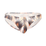 4 Pack Men's Low Rise Print U-Pouch Moisture Wicking Bikinis