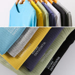 Men's Full Coverage Solid Color Ultra-Soft Cotton Comfortable Smooth Thermal Sets