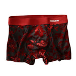 3 Pack Men's Powerful Antibacterial Mesh Cooling & Festive Colors Trunks
