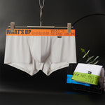 3-pack Men's Ice Silk Solid Color Breathable Briefs
