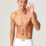 2 Pack Men's Low-Rise Cotton Boxer Briefs