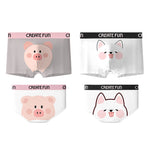 2 Pack Men's Ultra-Soft Cotton Seamless Comfort Stretch Fabric Briefs