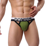 3 Pack Men's Skin-Friendly Lightweight & Airy Large Pouch Chafe-Free Jockstrap