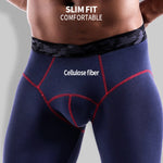 Men's Autumn Johns Underwear 2 in 1 Design Warm Polyester Tights