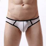 3-pack Men's Nylon Low-rise U-shaped Briefs