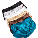 Men's Lounge Pants Comfortable Breathable Silky Sleep Shorts