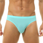 4 Pack Men’s Seamless Solid Color Smooth Touch Briefs