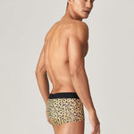 2 Pack Men's Bold Prints Comfy Waistband Stretch Fit Soft Trunks