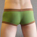2 Pack Men's Separated Ball Pouch Trunks With Fly