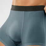 4 Pack Men's Silky Thin Seamless Trunks
