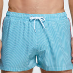 2-pack Men's Striped Double-layer Anti-embarrassment Beach Pants