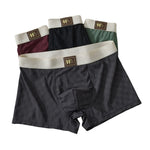 4 Pack Men's Light-Luxury Loose Fit Breathable & Comfortable Trunks