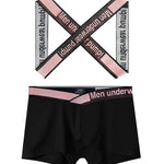 Men's Smooth Ultra-Soft Cotton 4-Way Stretch Activewear Shoulder Strap & Underwear