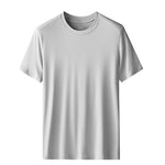Men's Double-Faced Modal Crewneck Base Layer Casual Ultra-Soft Tagless T-Shirt