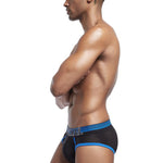 2 Pack Men's Breathable Mesh Luminous U-Pouch Briefs